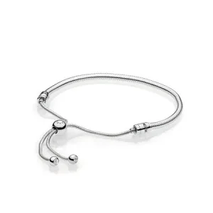 (imagine pentru) Brățară Moments ajustabilă din argint - 597125CZ-2 - Brăţări PAN