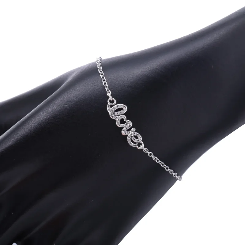 (imagine pentru) Semnătura iubirii - 590510CZ - Brăţări PANDORA - Vizualizare 3