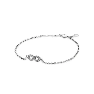 (imagine pentru) Brăţară Simbol al Infinitului - 590509CZ - Brăţări PANDORA