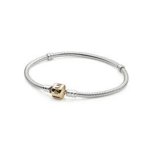 (imagine pentru) Brăţară din argint 925 cu închizătoare din aur de 14k - 590702HG