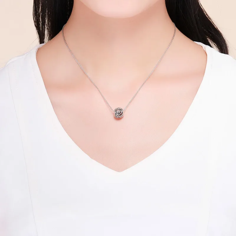 (imagine pentru) Talismane Pandora stil litera W - SCC738-W - Vizualizare 5