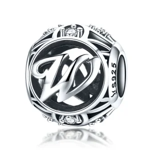 (imagine pentru) Talismane Pandora stil litera W - SCC738-W