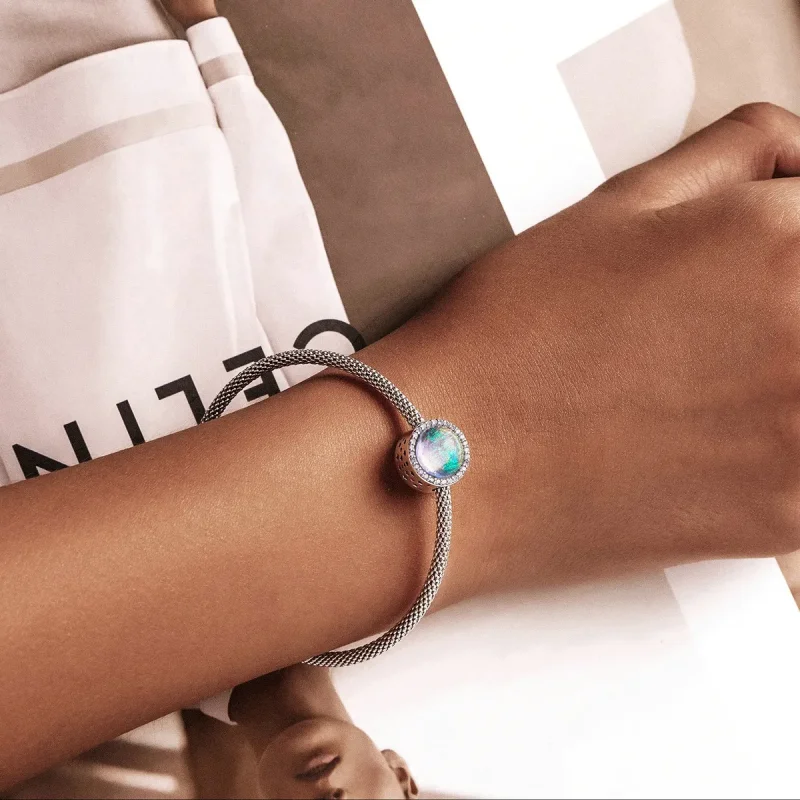 (imagine pentru) Bijuteria Pandora Style Dream Charm - BSC569 este un accesoriu elegant și versat - Vizualizare 5