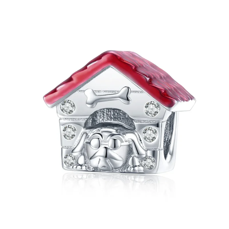 (imagine pentru) Breloc Pandora Style Pet Home - BSC286