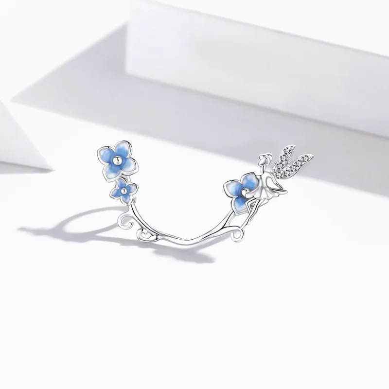 (imagine pentru) Breloc stil Pandora cu talisman Spiritul Florii - BSC391 - Vizualizare 2