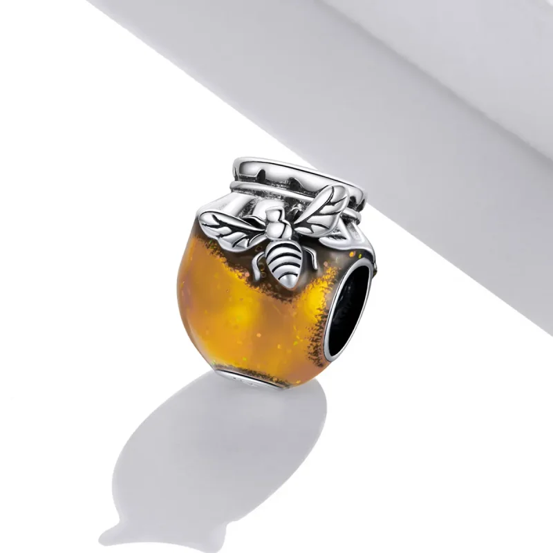 (imagine pentru) Brelocul stil Pandora Honey Pot - SCC1914 - Vizualizare 2