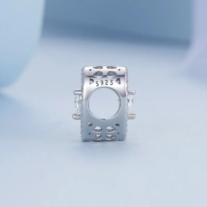 (imagine pentru) Charm inimă strălucitoare în stil Pandora - BSC662 - Vizualizare 3
