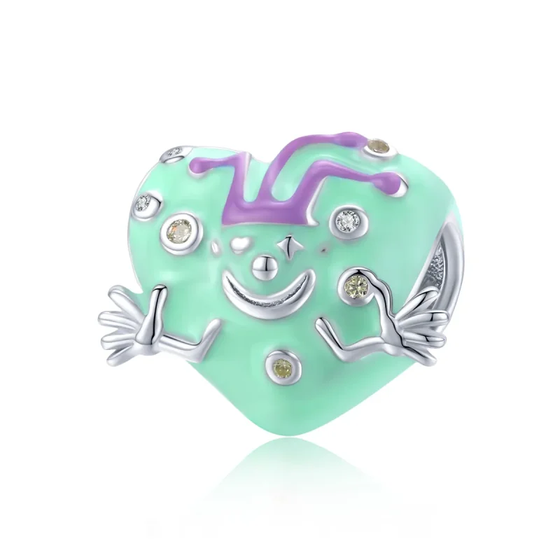 (imagine pentru) Charm în stil Pandora cu clovn fericit - BSC292