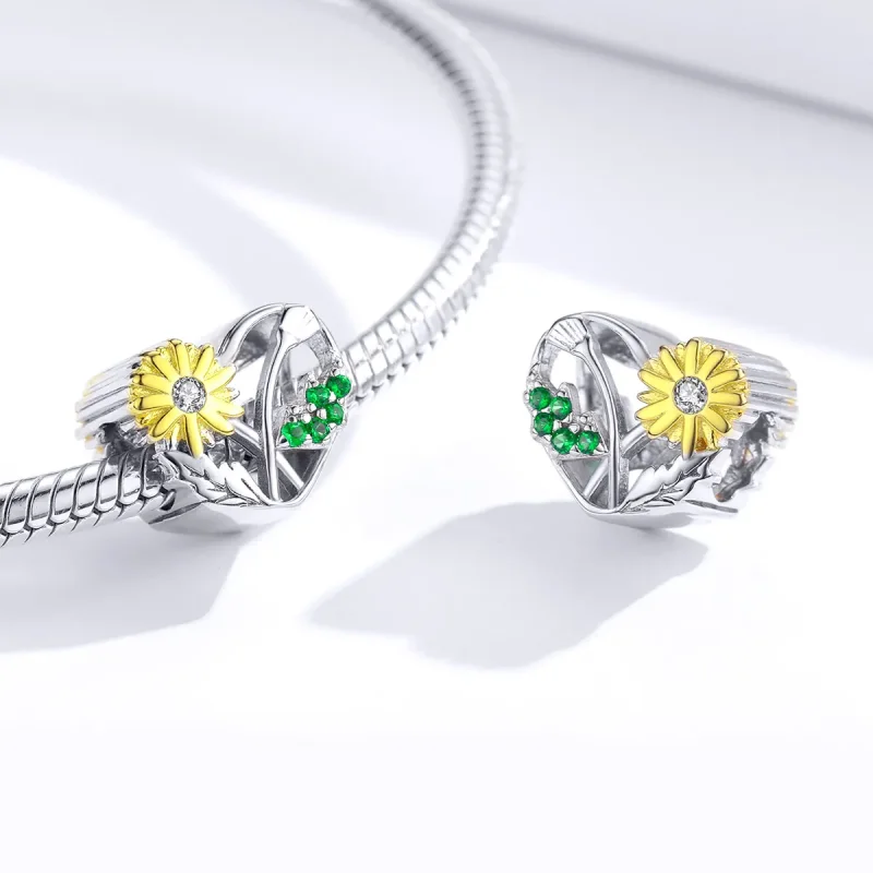 (imagine pentru) Charm în stil Pandora Daisy Story - BSC284 - Vizualizare 4