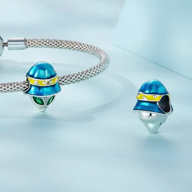 (imagine pentru) Charm Pandora de stil ciudat alien - SCC2393 - Vizualizare 4
