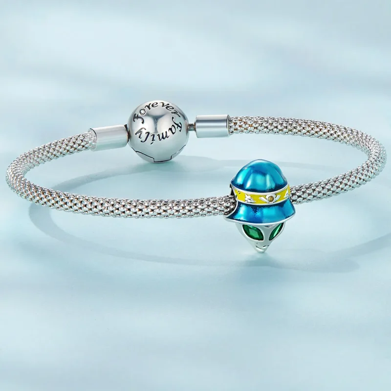 (imagine pentru) Charm Pandora de stil ciudat alien - SCC2393 - Vizualizare 5