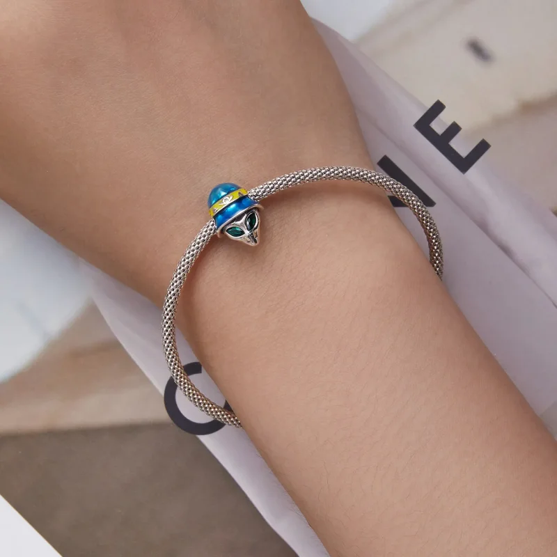 (imagine pentru) Charm Pandora de stil ciudat alien - SCC2393 - Vizualizare 6