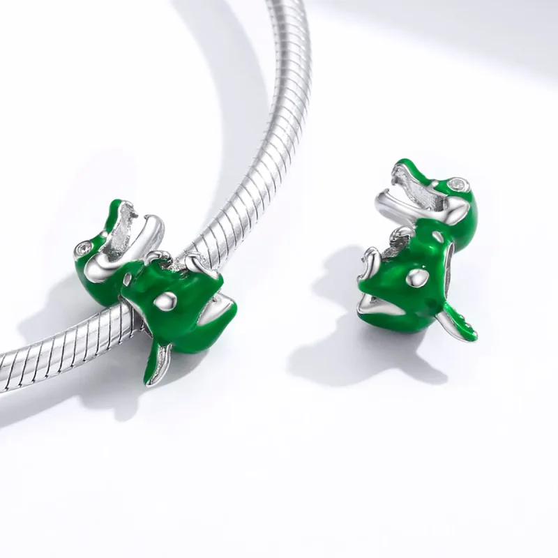 (imagine pentru) Charm Pandora în stil crocodil pentru bebeluși - BSC190 - Vizualizare 4