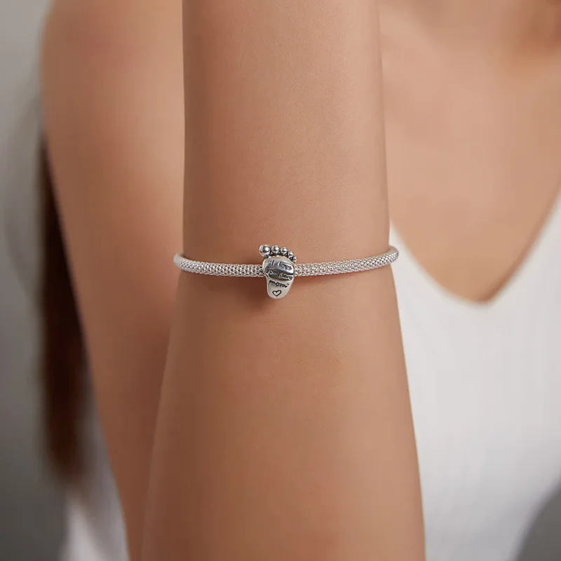 (imagine pentru) Charm Pandora în stilul iubirii pentru picioare - SCC1901 - Vizualizare 5
