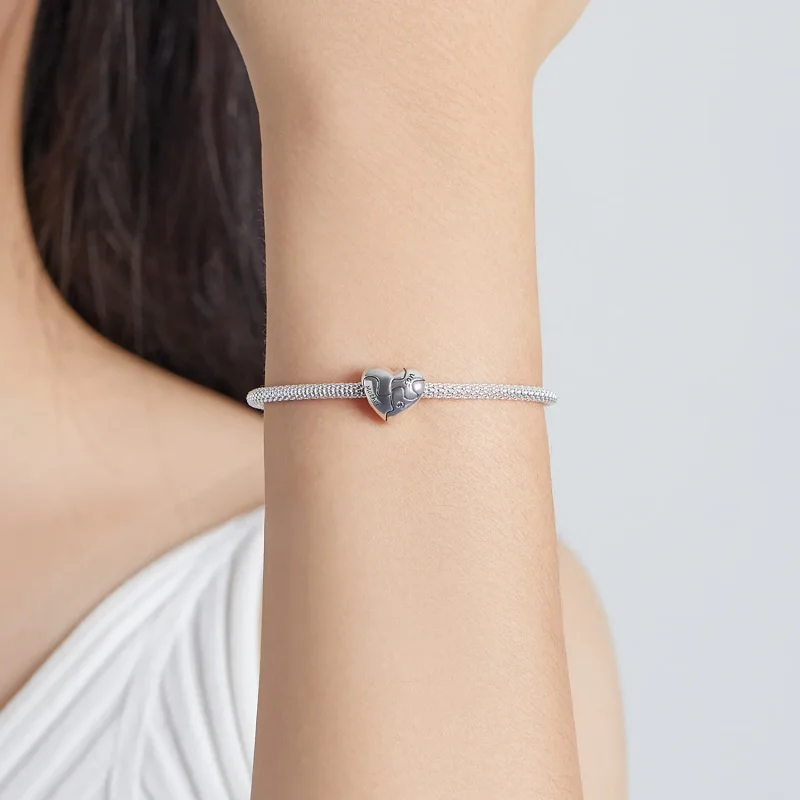 (imagine pentru) Charm Pandora în stilul Love Puzzle - SCC1976 - Vizualizare 5