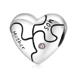 (imagine pentru) Charm Pandora în stilul Love Puzzle - SCC1976
