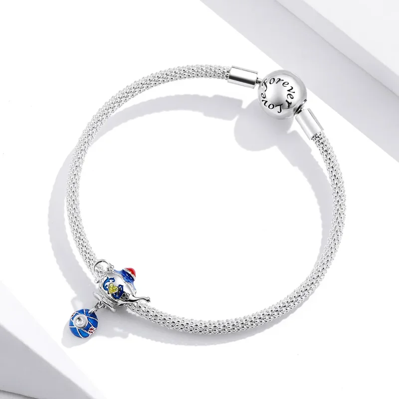 (imagine pentru) Charm Pandora în stilul unui ceainic magic - BSC318 - Vizualizare 4