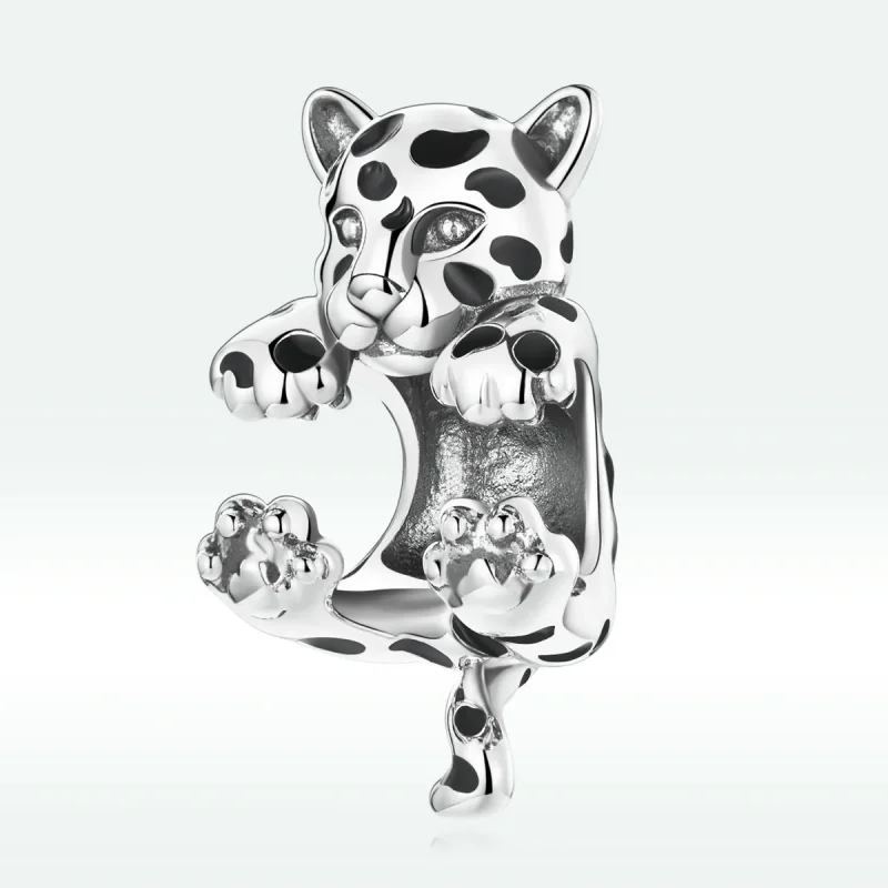 (imagine pentru) Charm Pandora stil Amuzantul Micul Ghepard - BSC556