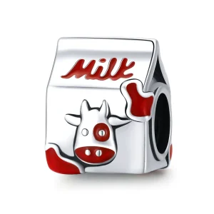 (imagine pentru) Charm Pandora stil Mini Lapte - SCC1945