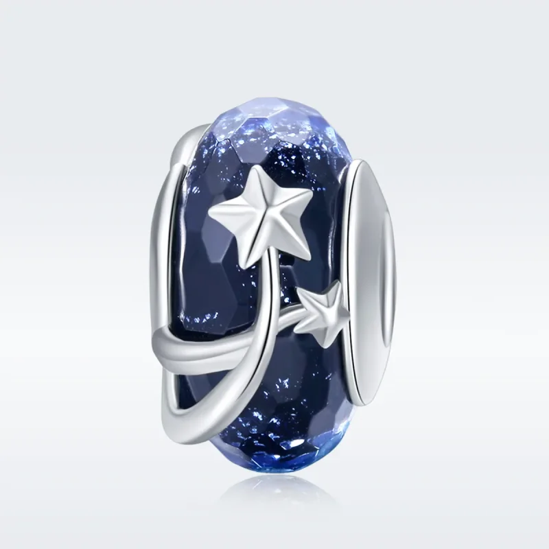 (imagine pentru) Charm Pandora stil Toamna Tarzie Noapte Cu Stele - SCC861 - Vizualizare 3