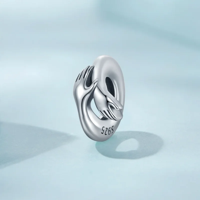 (imagine pentru) Charm Pandora Style Embrace Spacer - SCC2363 - Vizualizare 2