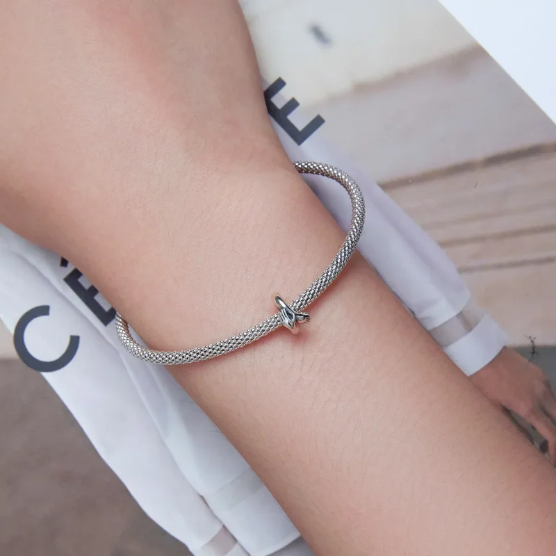 (imagine pentru) Charm Pandora Style Embrace Spacer - SCC2363 - Vizualizare 6
