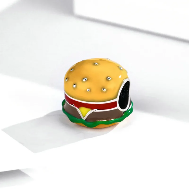 (imagine pentru) Charm Pandora Style Gourmet Burger - SCC2014 - Vizualizare 2