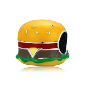 (imagine pentru) Charm Pandora Style Gourmet Burger - SCC2014