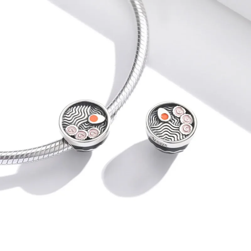 (imagine pentru) Charm stil Pandora cu tematica japoneza Ramen - SCC1905 - Vizualizare 4