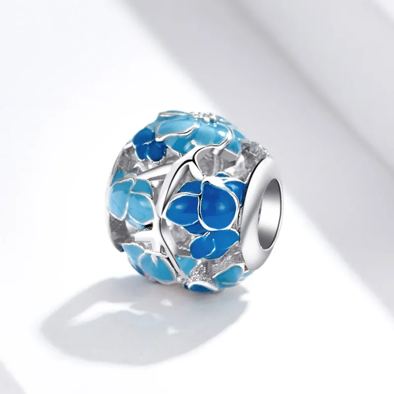 (imagine pentru) Charm-ul Blooming All The Way în stilul Pandora - BSC087 - Vizualizare 2