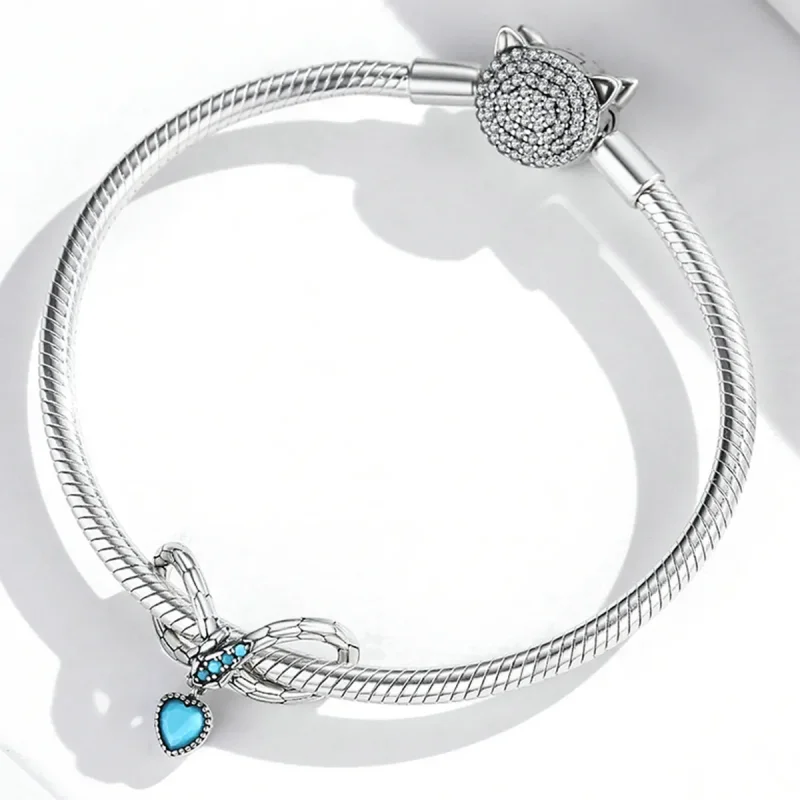 (imagine pentru) Charm-ul de stil Pandora, Spiritul Șarpe Infinit Iubire - SCC2004 - Vizualizare 3