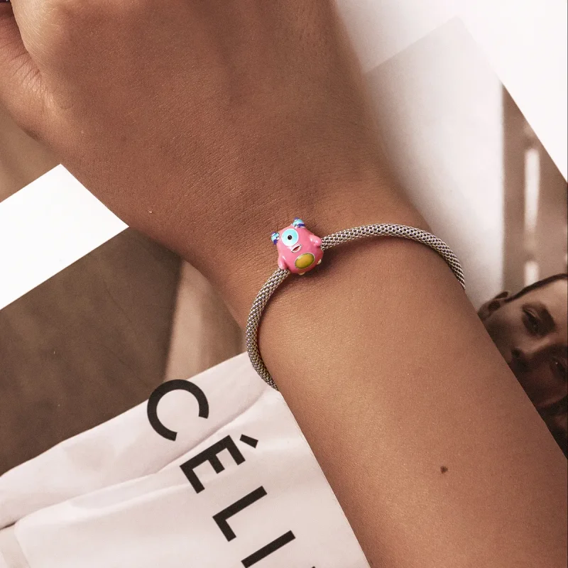 (imagine pentru) Charm ul de tip Pandora stil Monstru cu un ochi - SCC2057 - Vizualizare 5