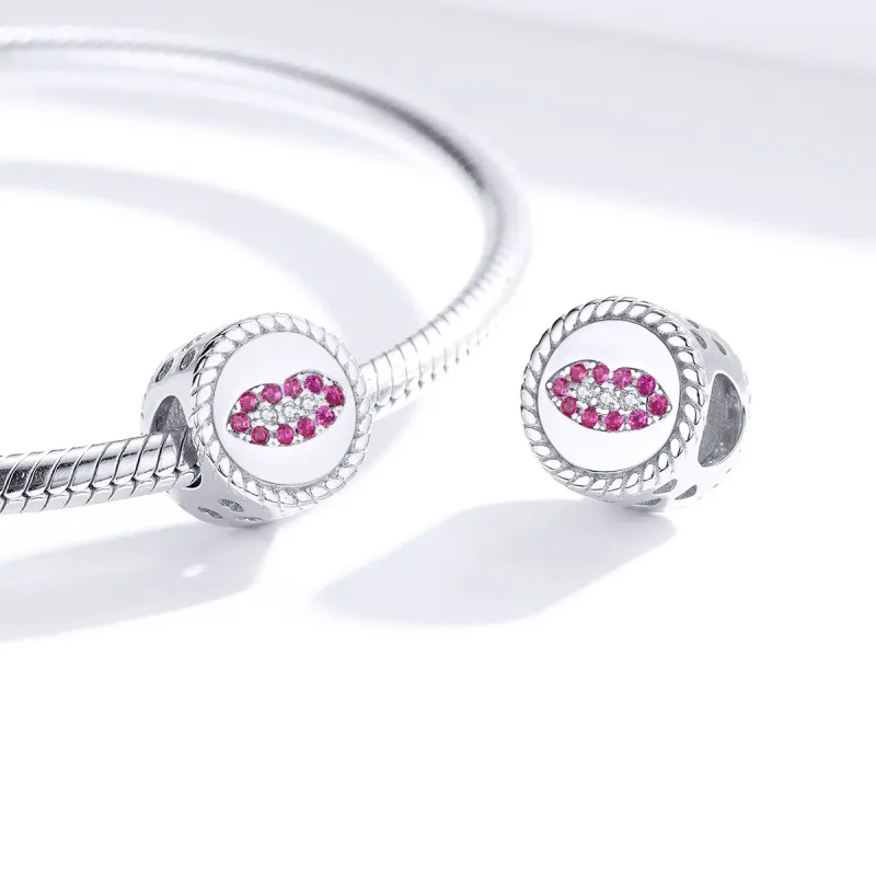 (imagine pentru) Charm-ul Mark of Love în stil Pandora - SCC1347 - Vizualizare 2