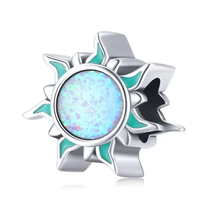 (imagine pentru) Charm-ul mic cu soare de opal în stil Pandora - BSC509