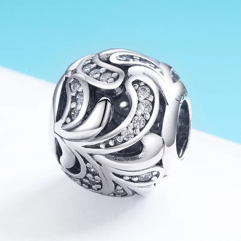 (imagine pentru) Charm-ul în stil Pandora, Tender Bloom - SCC742 - Vizualizare 2
