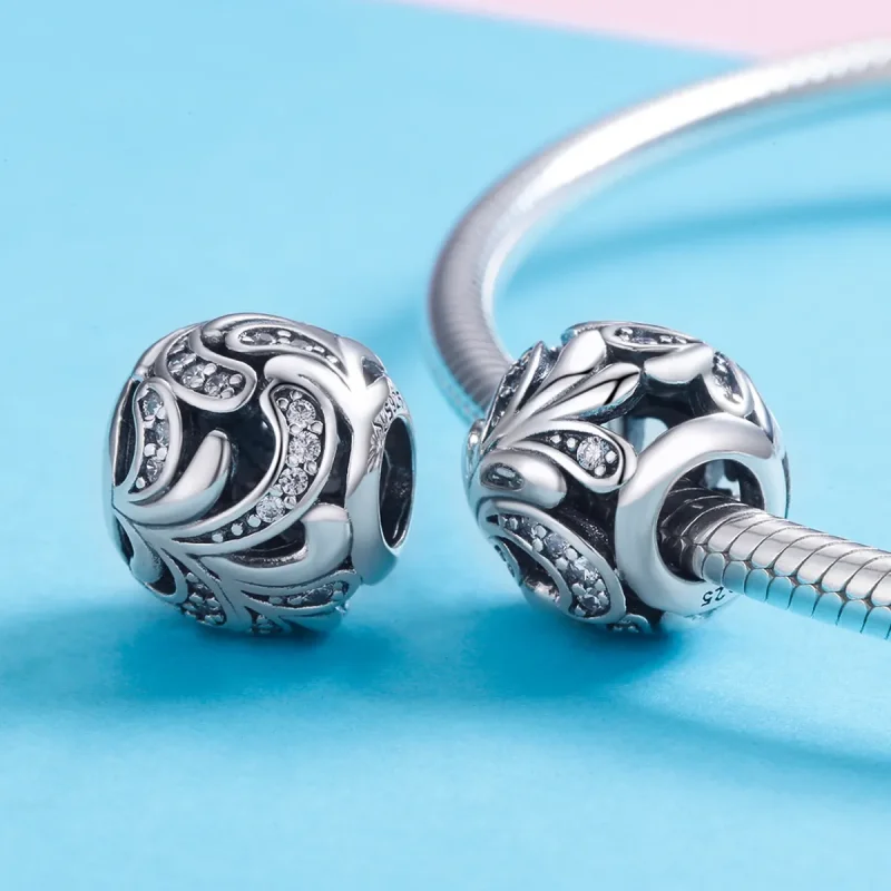 (imagine pentru) Charm-ul în stil Pandora, Tender Bloom - SCC742 - Vizualizare 4
