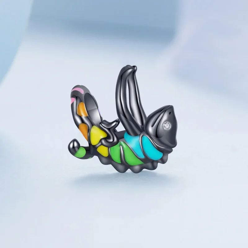 (imagine pentru) Charma stil Pandora cu cameleon - BSC694 - Vizualizare 2