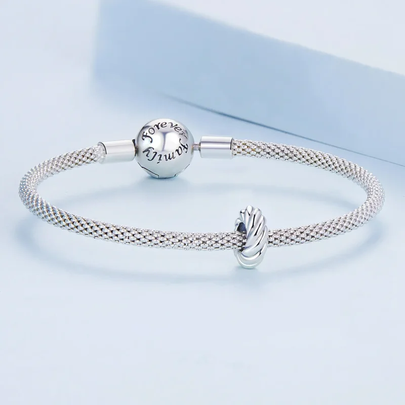 (imagine pentru) Ciondanel Twist Tip Spacer stil Pandora - BSC698 - Vizualizare 5