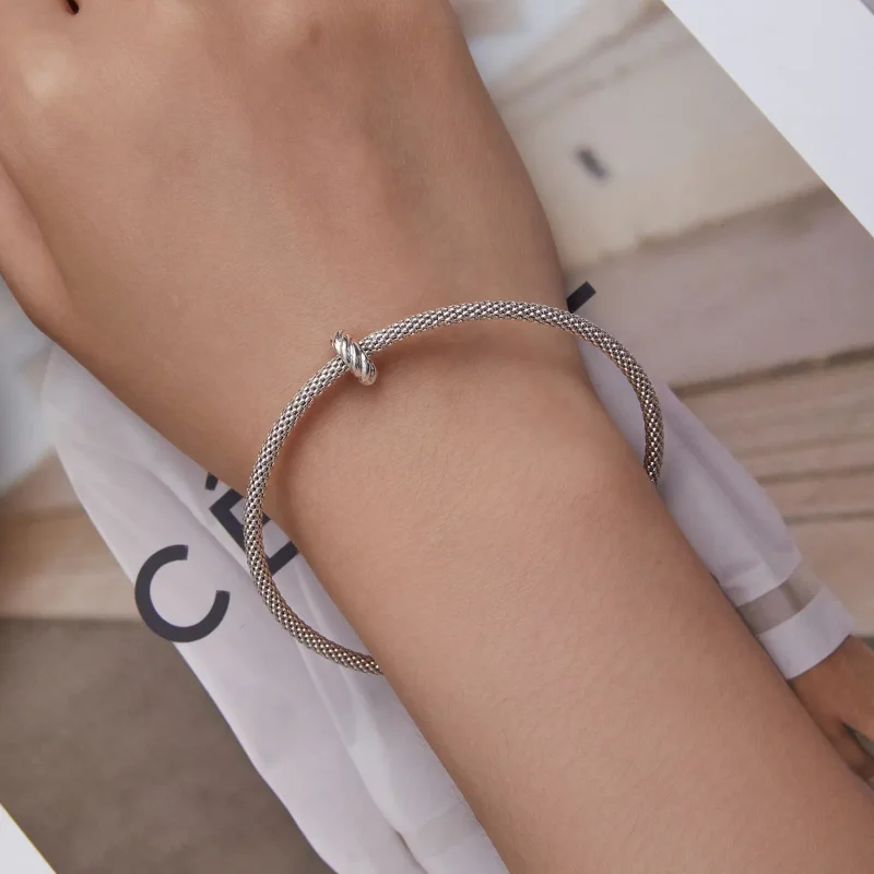 (imagine pentru) Ciondanel Twist Tip Spacer stil Pandora - BSC698 - Vizualizare 6