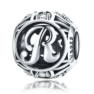 (imagine pentru) Ciondanelul Pandora cu litera-R - SCC738-R