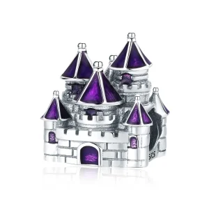 Ciondanelul Pandora în stilul povestei cu castel - BSC122 (imagine pentru) Ciondanelul Pandora în stilul povestei cu castel - BSC122