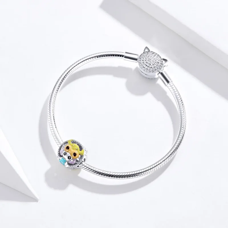 (imagine pentru) Pandantiv în stil Pandora cu semnul zodiacal Taur - BSC090 - Vizualizare 3
