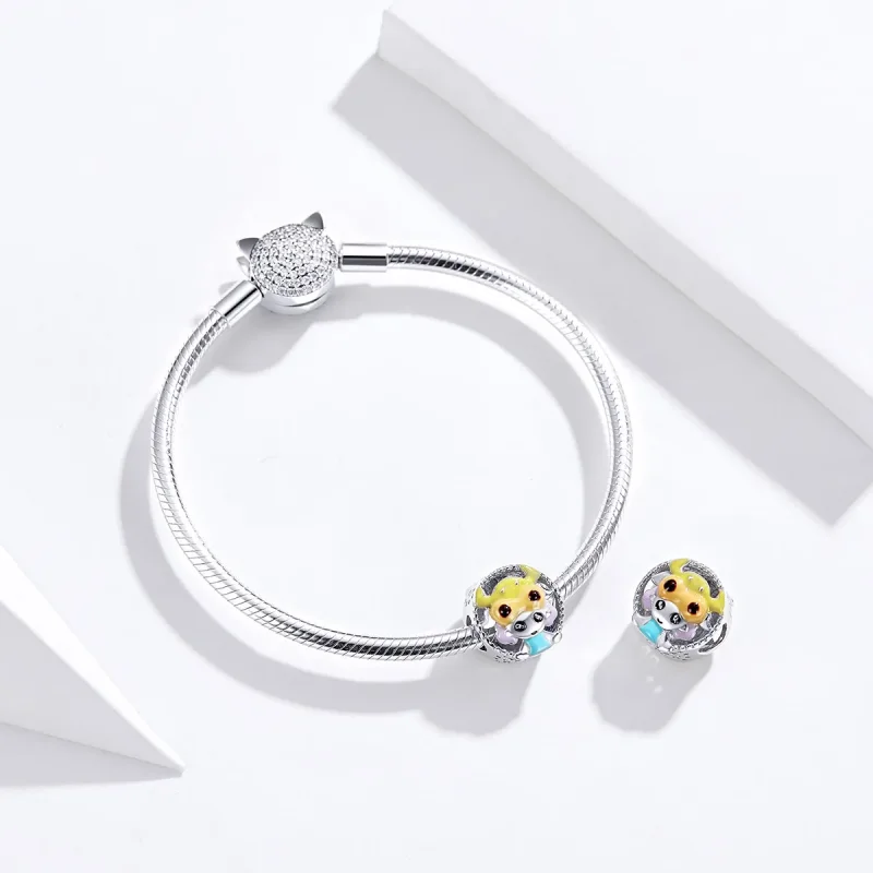 (imagine pentru) Pandantiv în stil Pandora cu semnul zodiacal Taur - BSC090 - Vizualizare 4