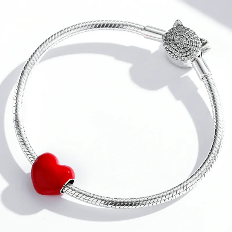 (imagine pentru) Pandantivul Pandora Style Simple Love - SCC1986-RD - Vizualizare 3