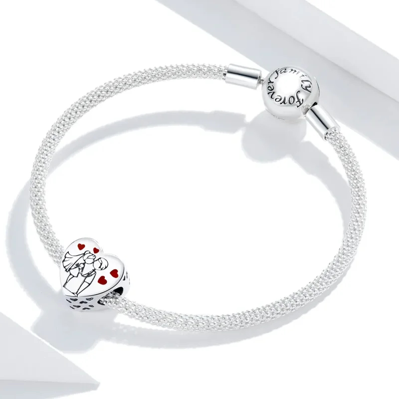 (imagine pentru) Pandantivul Pandora Style Sweet Time Charm - BSC358 - Vizualizare 3