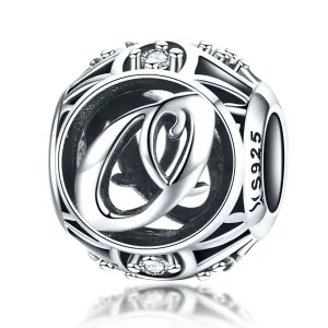(imagine pentru) Pandora - Medalion stil Pandora cu litera "O" - SCC738-O