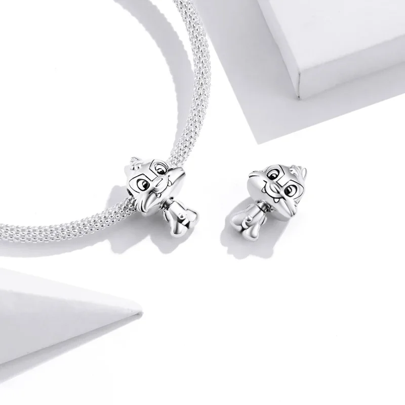 (imagine pentru) Pandora Stil Amuletă Drăguță cu Veveriță Mică - BSC323 - Vizualizare 4
