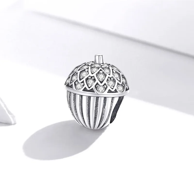 (imagine pentru) Pandora Stil Amulet Norocos Con de Pin - BSC337 - Vizualizare 2