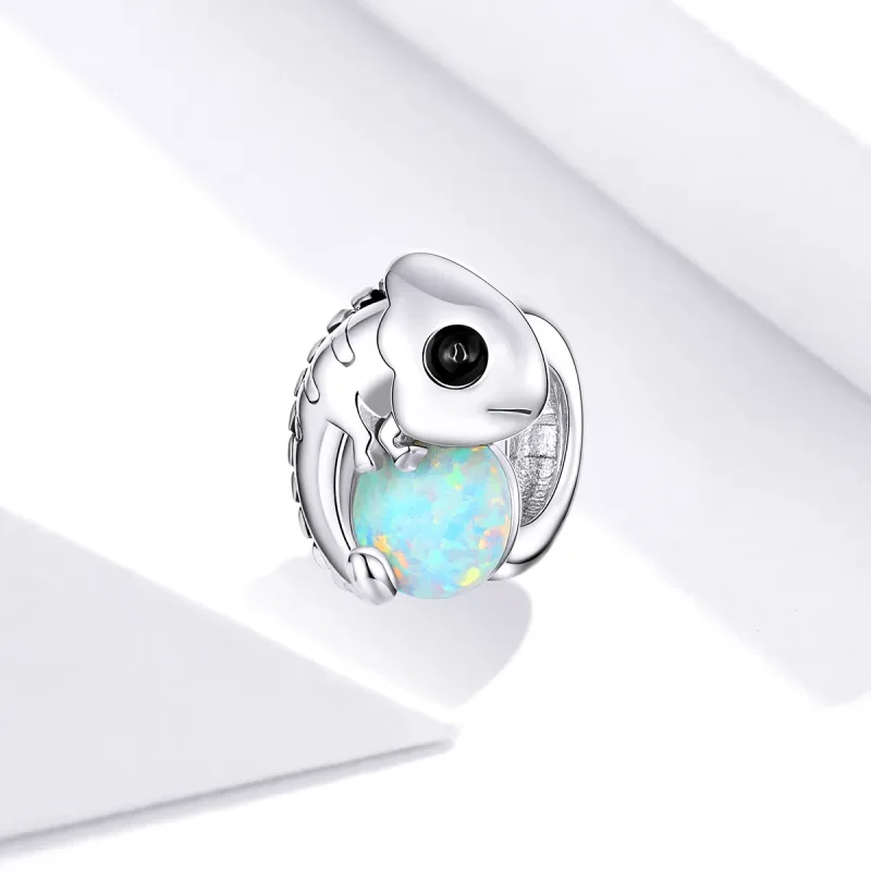 (imagine pentru) Pandora Stil Amuzant Pandantiv Cameleon - BSC254 - Vizualizare 2