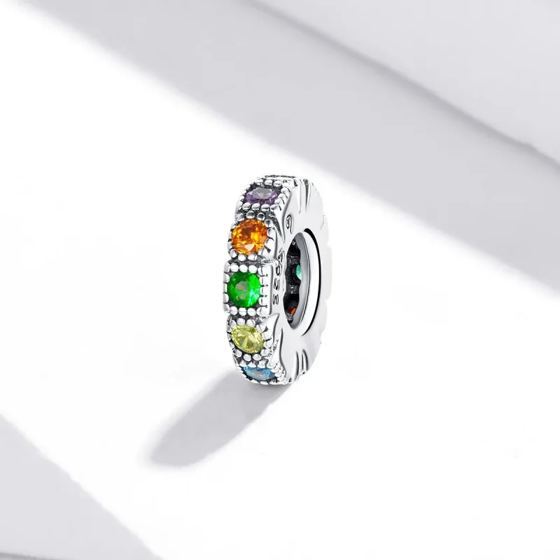 (imagine pentru) Pandora Stil Arc de Piatră Spacer Charm - BSC473 - Vizualizare 2